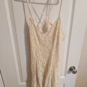 Off white lace dress